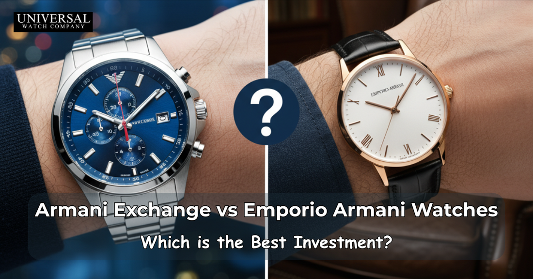 Armani Exchange vs Emporio Armani Watches: Which is the Best Investment?