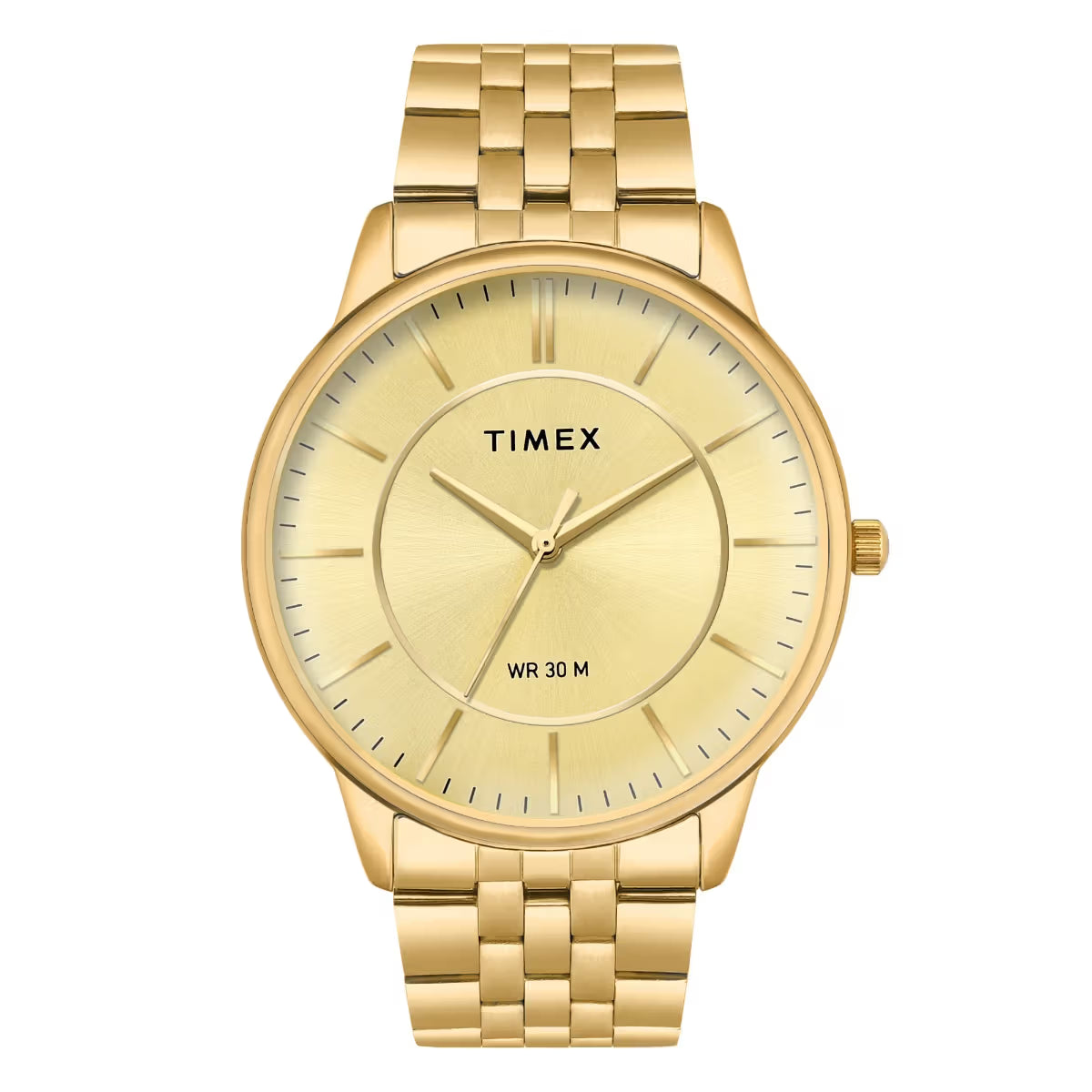 Timex Men Beige Round Dial Analog Watch - TWTG12104