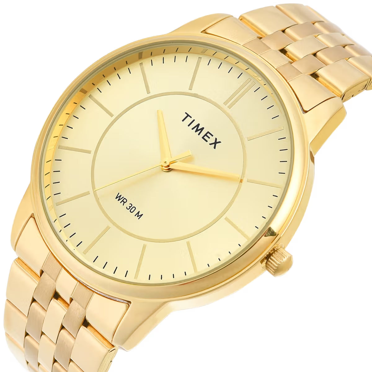 Timex Men Beige Round Dial Analog Watch - TWTG12104