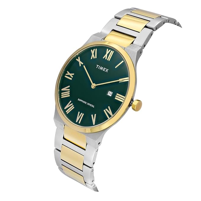 TIMEX Green Round Dial Analog Men's Watch - TWEG23609