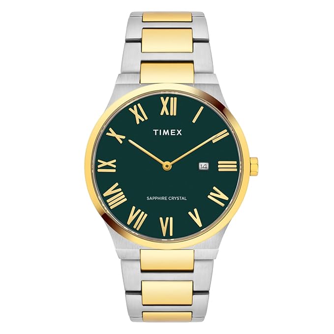 TIMEX Green Round Dial Analog Men's Watch - TWEG23609