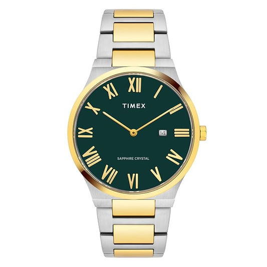 TIMEX Green Round Dial Analog Men's Watch - TWEG23609
