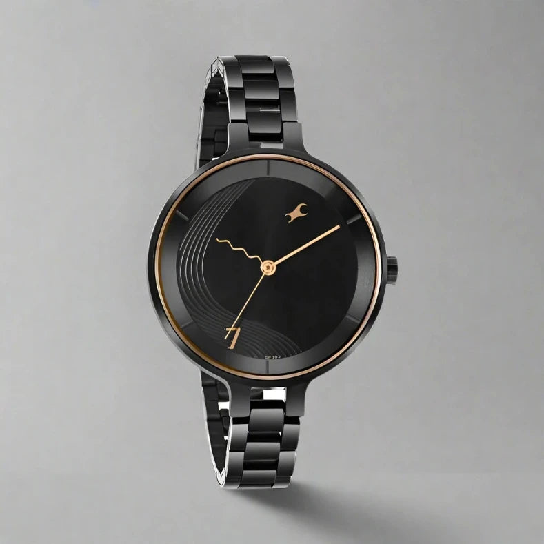 Fastrack 6265NM02 Analog Blue Dial Stainless Steel Strap Watch for Men