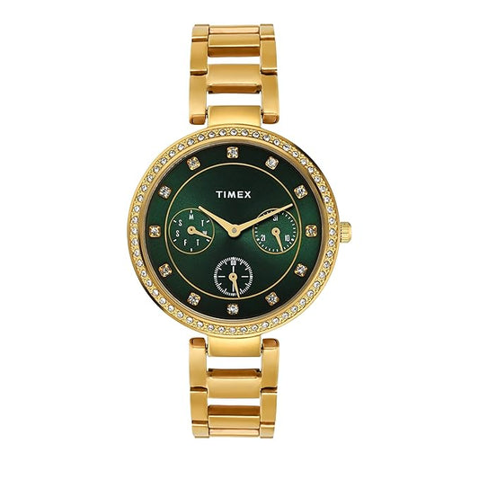 TIMEX Analog Watch for Woman Available in Multicolor Water Resistant Women's Wrist Watches