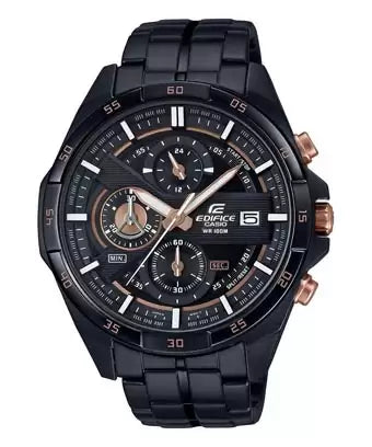 A sleek Casio Enticer analog watch featuring an elegant blue dial, stainless steel strap, and water resistance, offering a perfect blend of style and durability for men.