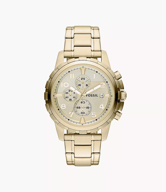 Dean Chronograph Gold-Tone Stainless Steel Watch