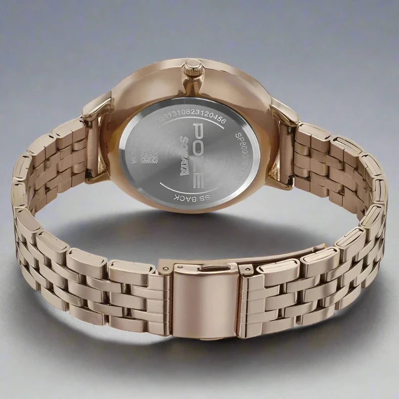 Poze by Sonata SP80008WM02 Quartz Analog Pink Dial Watch