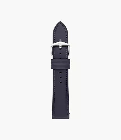 FOSSIL BLUE LEATHER STRAPS By UWC