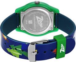 Online buy of Titan Zoop boys watches shown with model 26019PP28W for boys and girls.