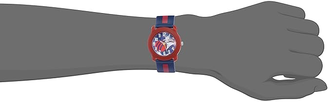 Titan Zoop watch for kids NC3025PP16 featuring a blue dial and matching PU strap.