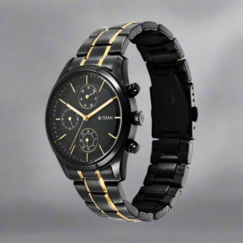 Titan Quartz Analog Watch for Men (NS1805KM06)