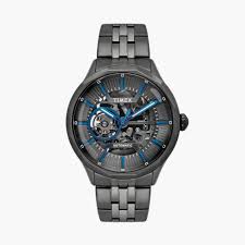 TIMEX Round Grey Dial Analog Automatic Men's Watch - TWEG27601