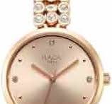 Titan Raga Showstopper Quartz Analog Rose Gold Dial Metal Strap Watch for Women nt95262wm01 Women's Watch