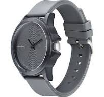 NT38024PP63W Fastrack Tees Quartz Analog Grey Dial Silicone Strap Unisex Watch