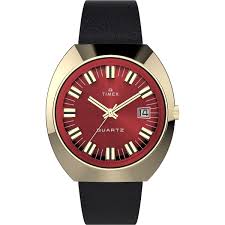 TIMEX TW2V25400U9 Q Timex 1972 Reissue 43x39mm Leather Strap Watch