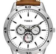 Timex Fashion Men's Digital Blue Dial Round Case Multifunction Function Watch -TW000U913