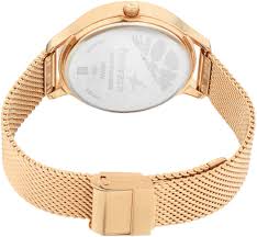 Fastrack 6207WM01 Analog White Dial Stainless Steel Strap Watch for Women