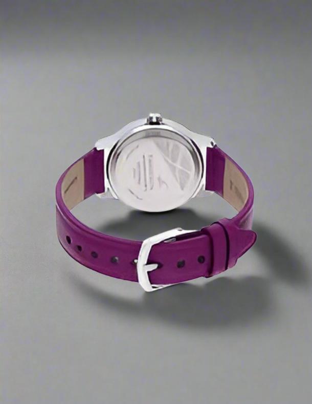 Fastrack 68008SL01 Analog Black Dial Leather Strap Watch for Men