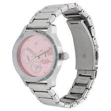 Fastrack 6078SM07 Analog Blue Dial Stainless Steel Strap Watch for Men