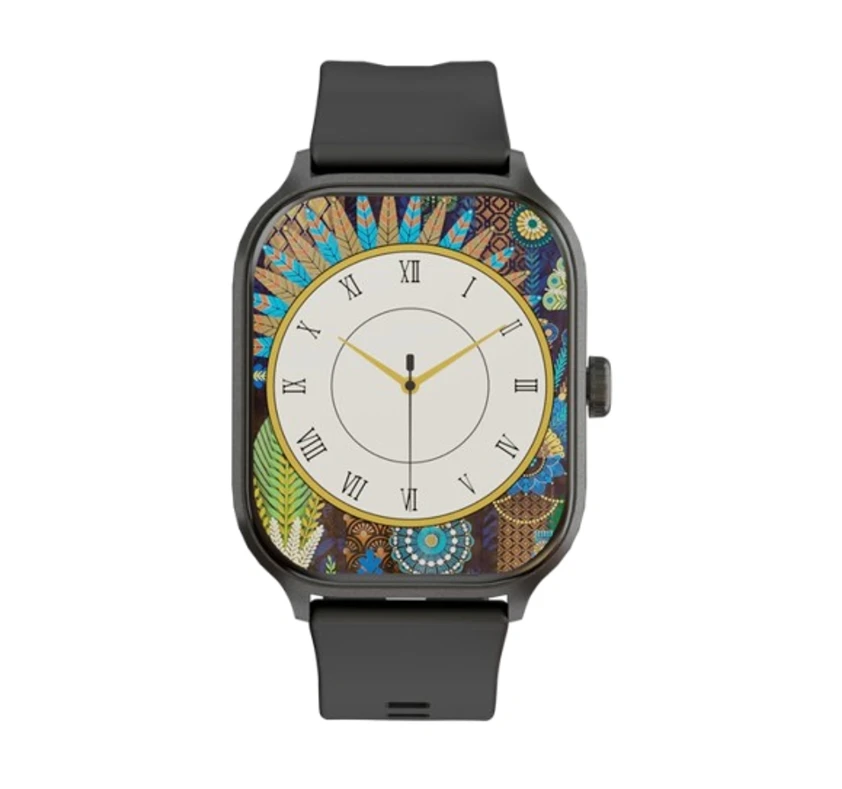 OG Prism Smartwatch with a 1.85-inch high-resolution display and IP68 water resistance.