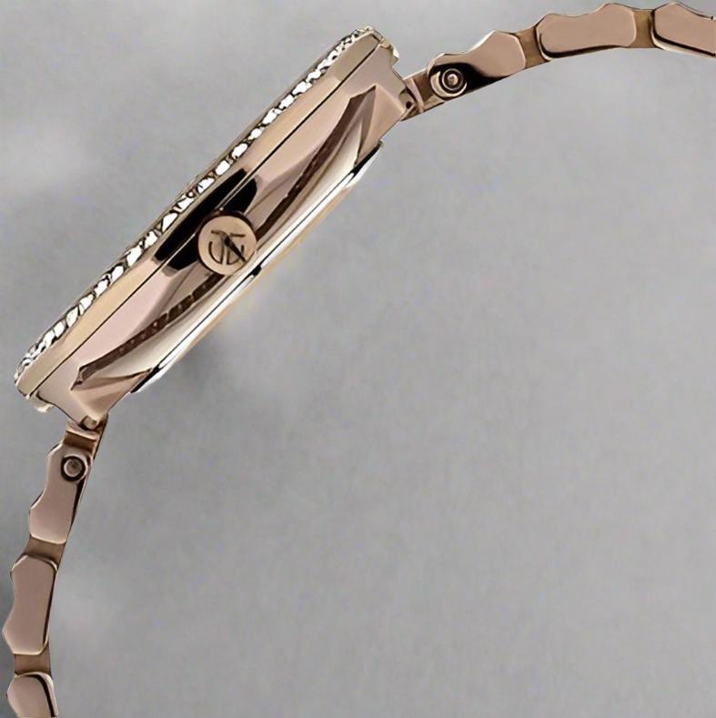 Side View Of Titan Animalia Multicoloured Dial Quartz Analog Stainless Steel Strap Watch for Women NS95132QM01 - Vibrant multicolored dial with a sleek stainless steel strap.