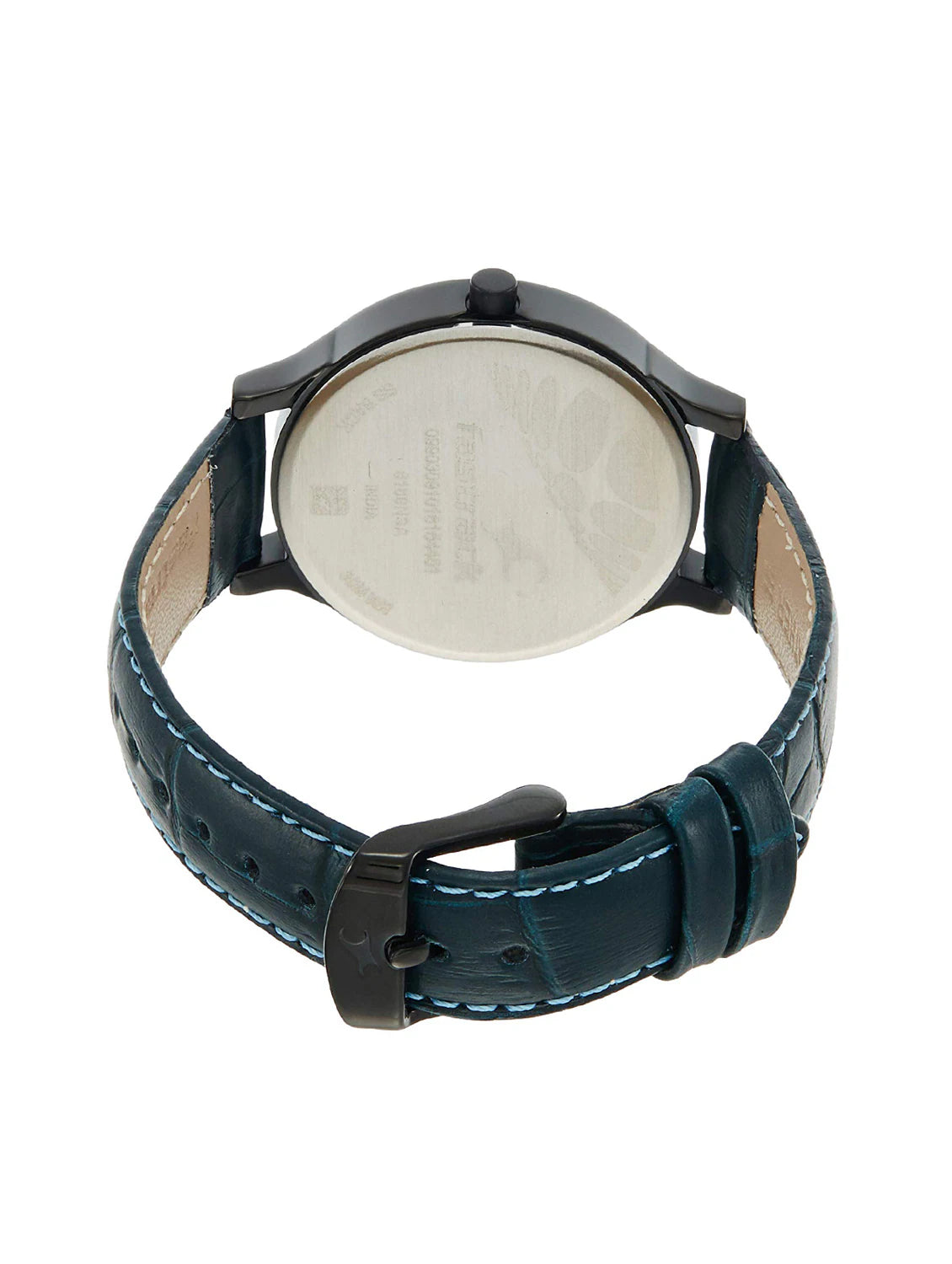 Fastrack 6189NL01 Analog Watch with Elegant Black Dial and Leather Strap