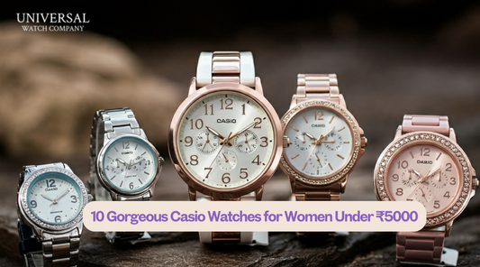 10 Gorgeous Casio Watches for Women Under ₹5000 