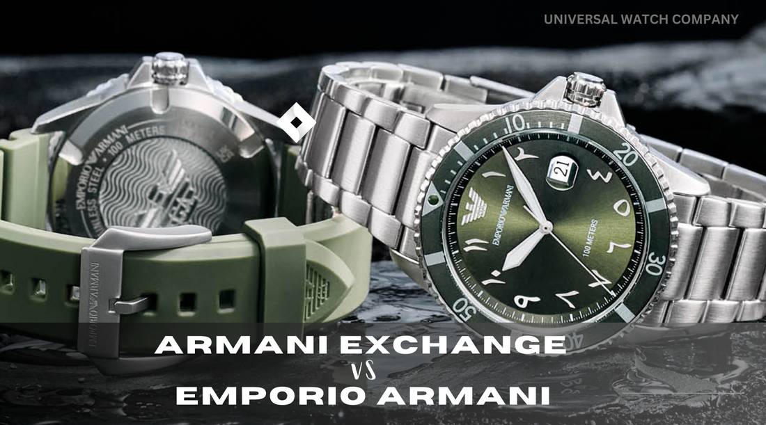 Armani Exchange vs Emporio Armani Watches: Which is the Best Investment?