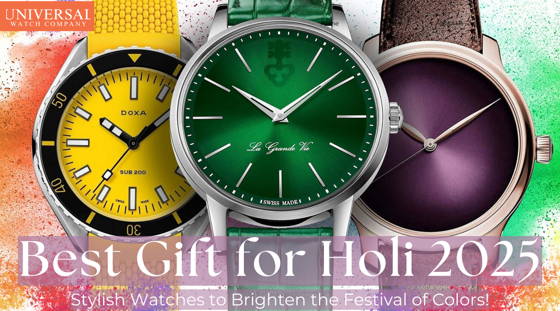 Best Gift for Holi 2025: Stylish Watches to Brighten the Festival of Colors!