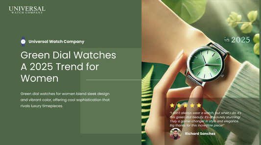 Green Dial Watches for Women: A Top Watch Trends in 2025