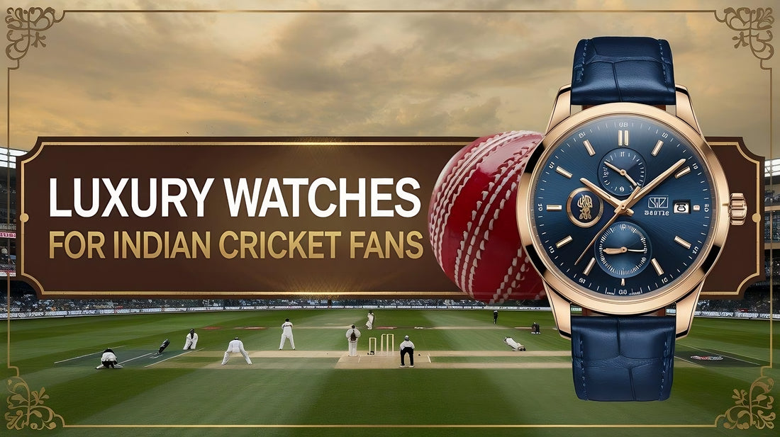 Luxury Watches for Indian Cricket Fans Elegant Timepieces Inspired by Cricket's Top Players