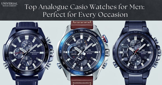 Top Analogue Casio Watches for Men: Perfect for Every Occasion