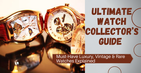 Luxury Swiss watches collection on display – Rolex, Omega, Rado