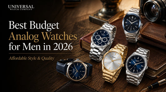 Best Budget Analog Watches for Men in 2026 featuring Titan, Sonata, Maxima and Casio watches