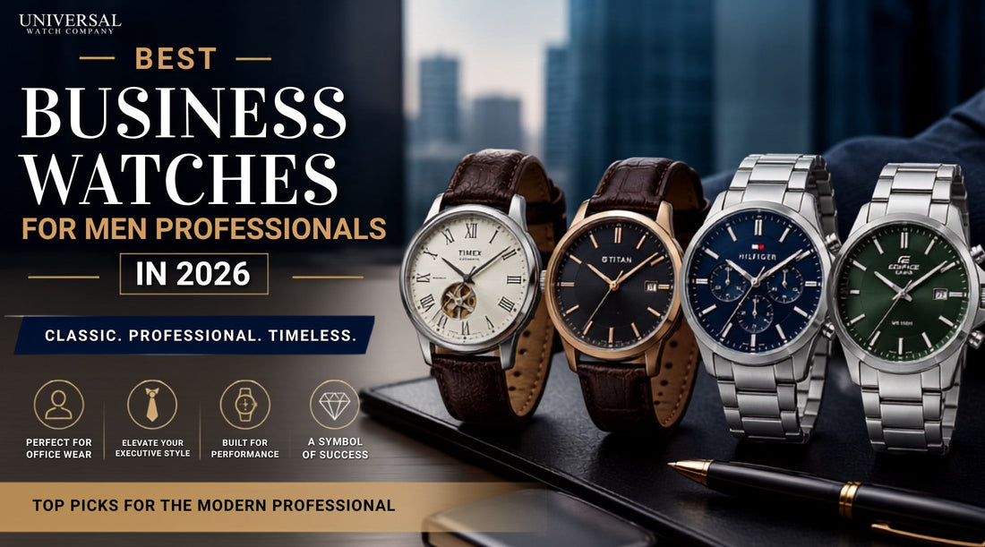 Best business watches for men professionals in 2026 featuring executive and luxury watches for office wear