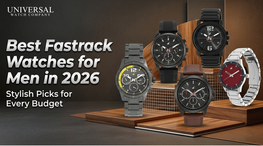 Collection of best Fastrack watches for men 2026 featuring stylish analog designs and modern watch styles
