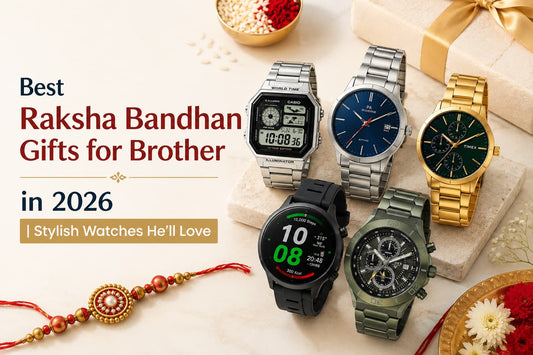 best watches for raksha bandhan gift displayed on a blog banner