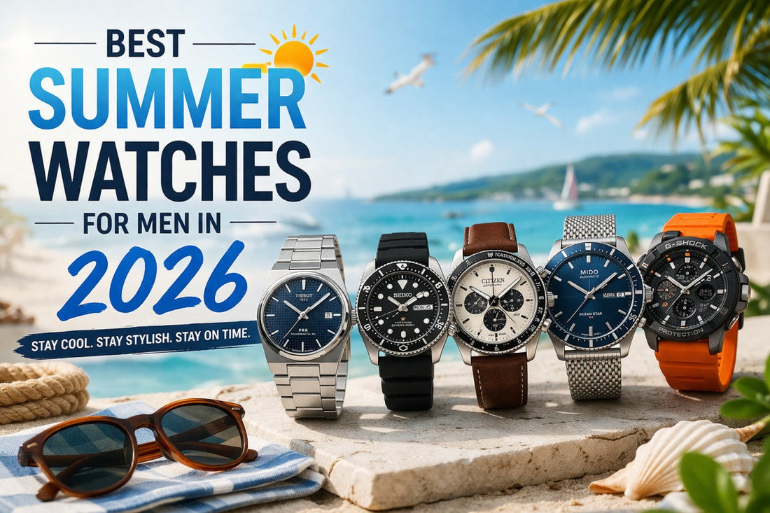 Best Summer Watches for Men 2026 | Lightweight & Stylish Picks