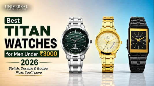 Stylish Titan watches for men under ₹3000 in 2026