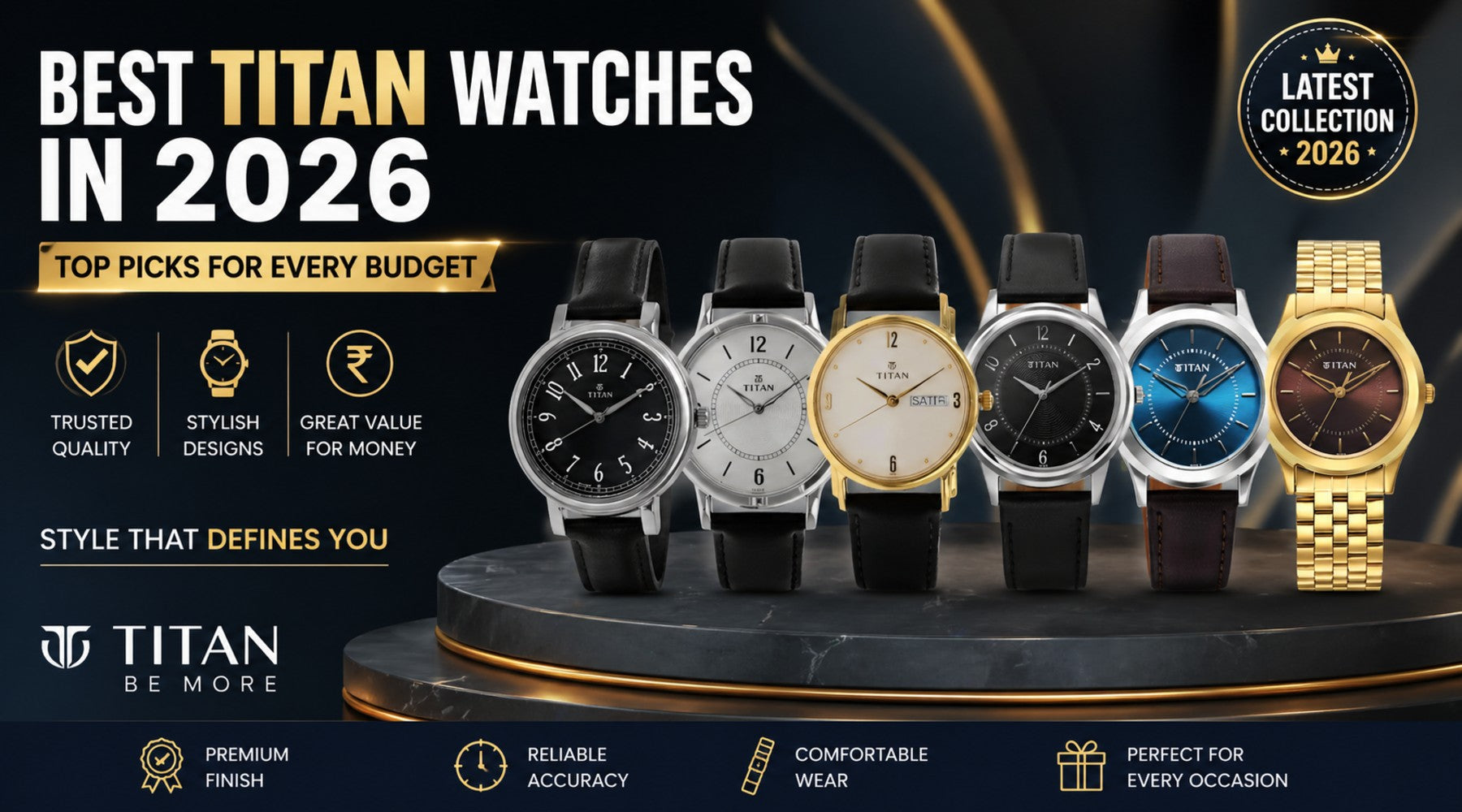 Best Titan Watches in 2026: Top Picks for Every Budget in India