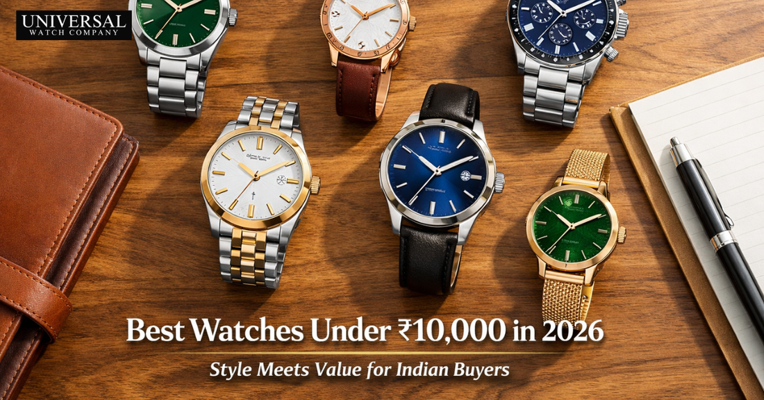 Best branded watches under ₹10,000 in 2026 for men and women in India