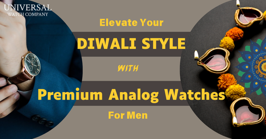 Elevate your diwali style with Armani exchange, logues, fosils, escort like analog watches