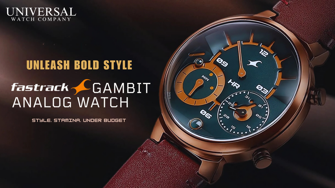 Fastrack Gambit Analog Watch: Style, Stamina, and Features Under Budge ...