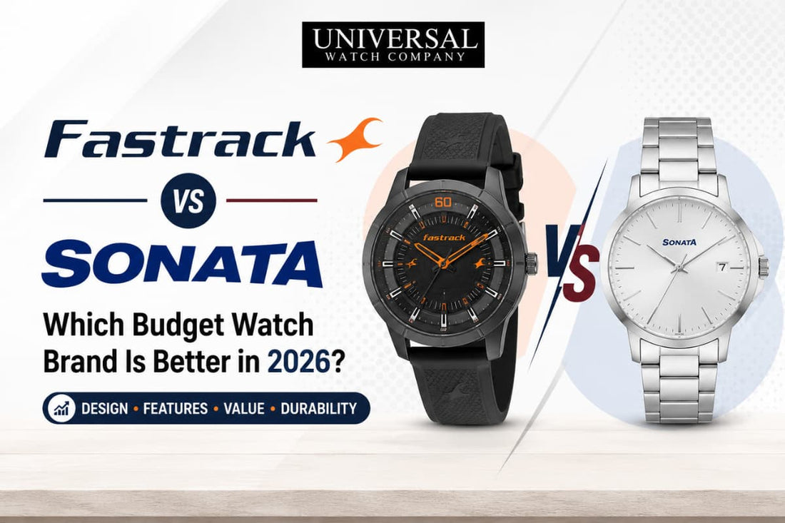 Fastrack vs Sonata watch comparison featuring affordable and stylish budget watches
