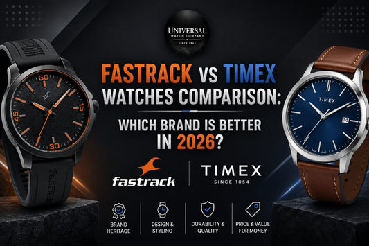Fastrack and Timex watch comparison