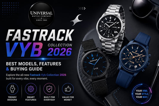 Professional Shot of Fastrack vyb watches