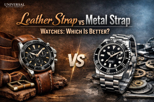 Leather Strap vs Metal Strap Watches: Which Is Better?