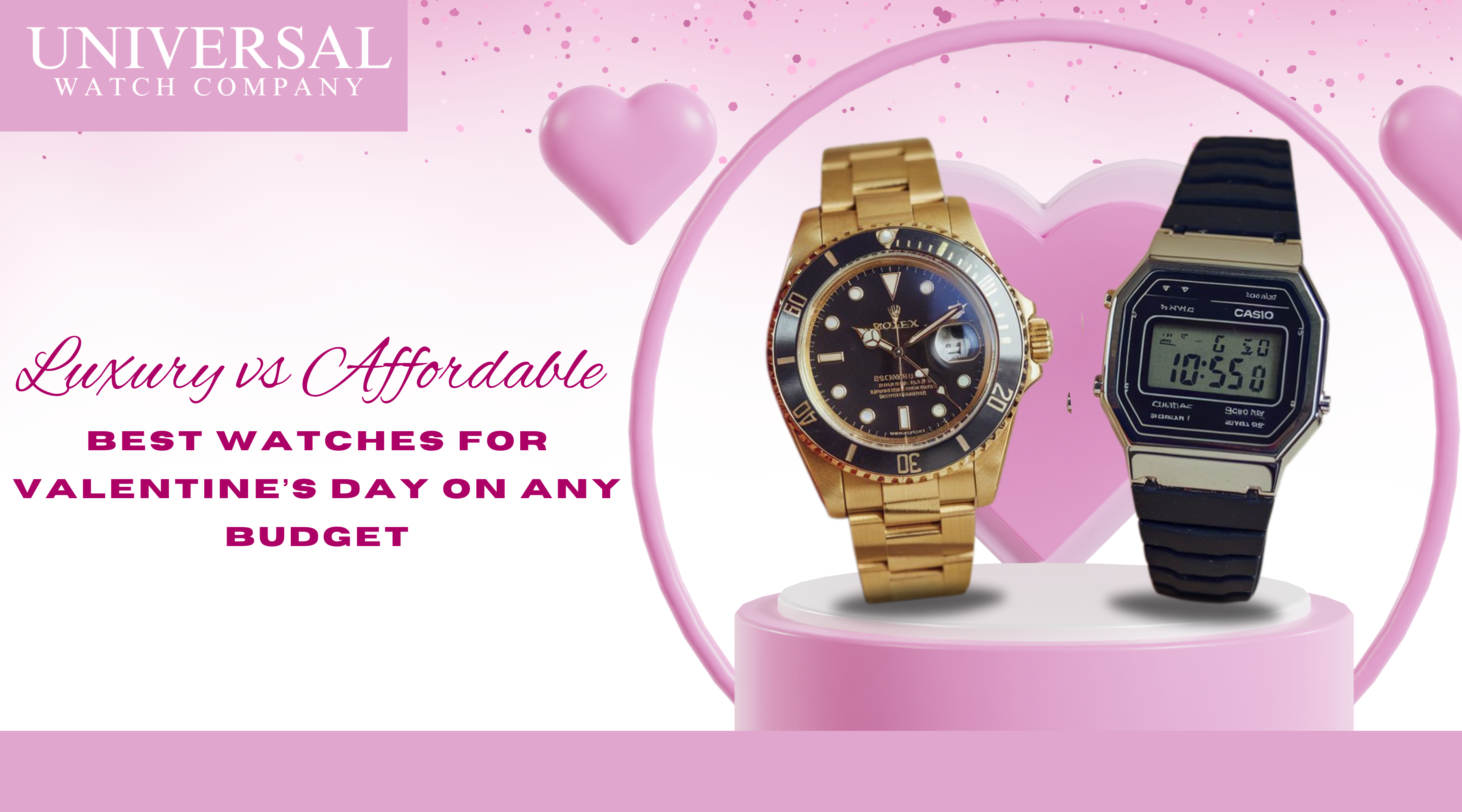 Luxury vs Affordable: Best Watches for Valentine’s Day on Any Budget