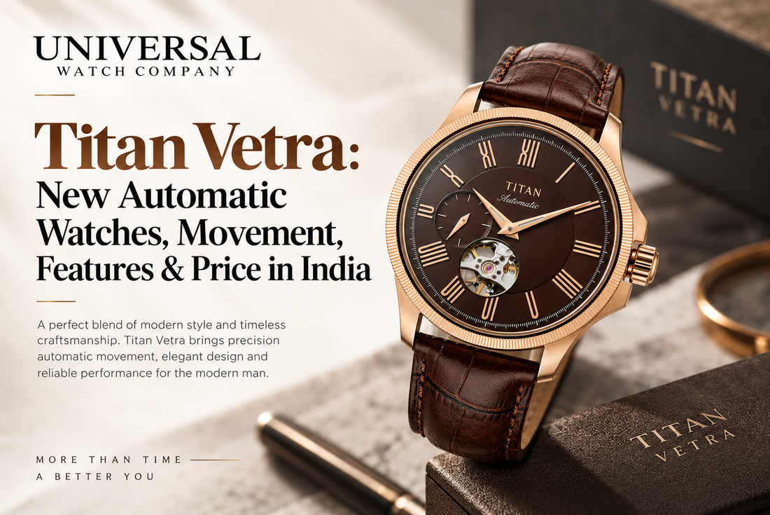 Titan Vetra Automatic Watches: Complete Guide to Titan’s New Automatics Collection