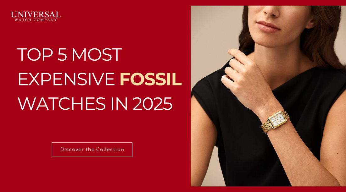 Luxury Fossil watches blending innovation and craftsmanship in 2025